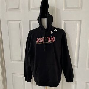 ASU Dad Hoodie Black size XL, NWOT
